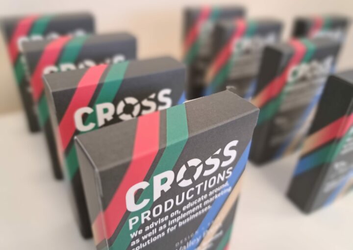 Cross Productions digital marketing strategy playing cards