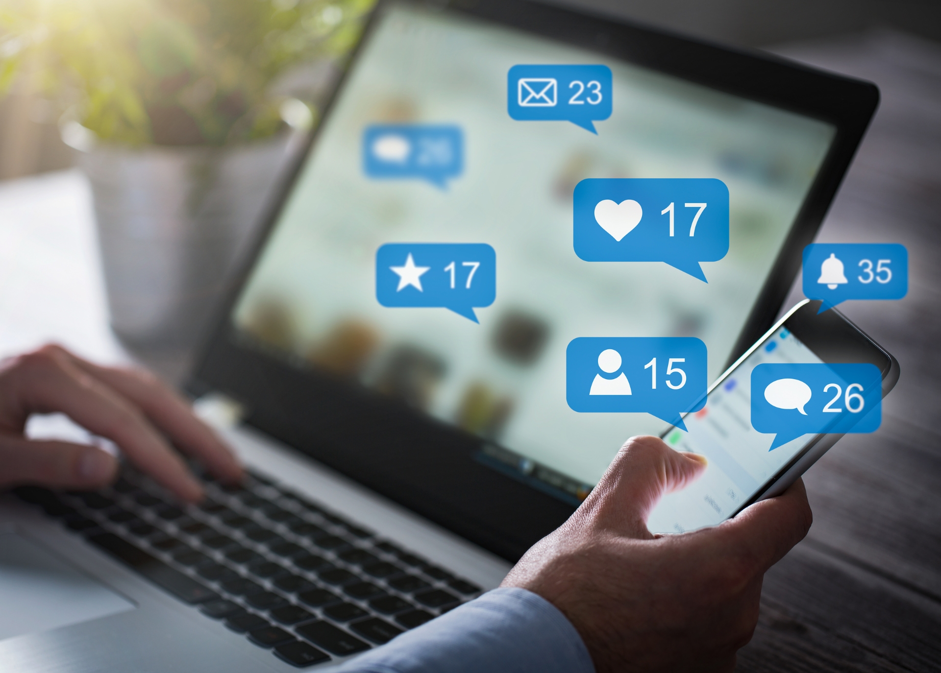 There are many ways to engage with clients on social media