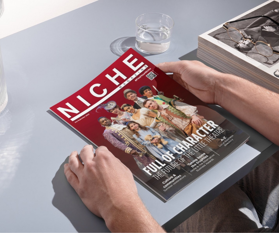 The cover of Niche Magazine: Issue 55